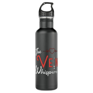 Phlebotomist The Vein Whisperer Phlebotomy Gift 710 Ml Water Bottle