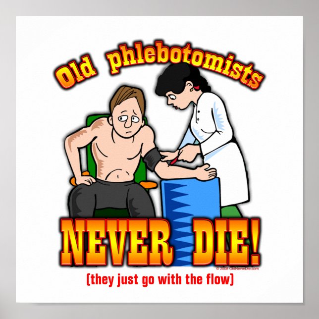 Phlebotomists Poster (Front)