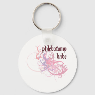 Phlebotomy Babe Keychain