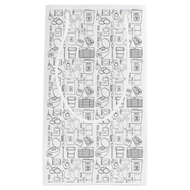 Phlebotomy Gift bag, Lab Tech gift bag (Front)