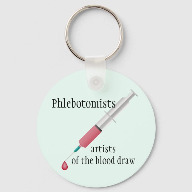 Phlebotomy Keychain (Front)