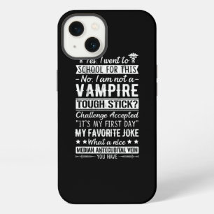 Phlebotomy S Phlebotomist Vampire  iPhone 13 Case