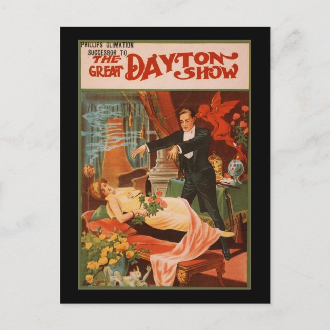 Phllips Climation The Great Dayton Show Postcard (Front)