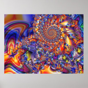 Phn102513 Poster d'art fractal