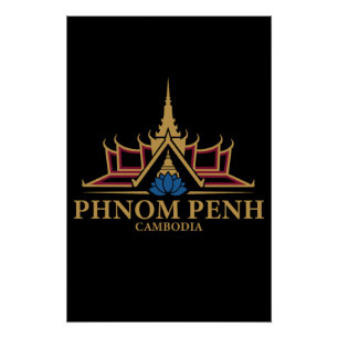 Phnom Penh Cambodia Southeast Asia Poster