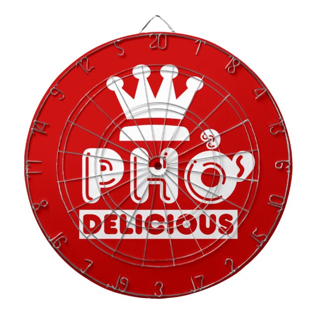 Pho King Delicious Dartboard (Front)