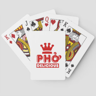 Pho King Delicious Playing Cards