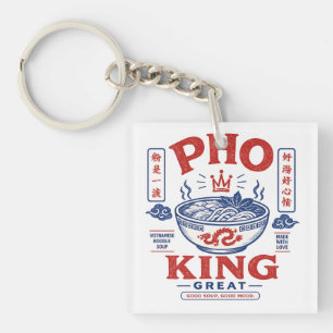 PHO-KING GREAT T-SHIRT KEYCHAIN