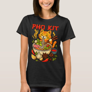 Pho Kit Mariners Cat Funny Meme T-Shirt