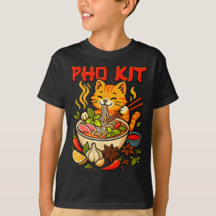 Pho Kit Mariners Cat Funny Meme  T-Shirt