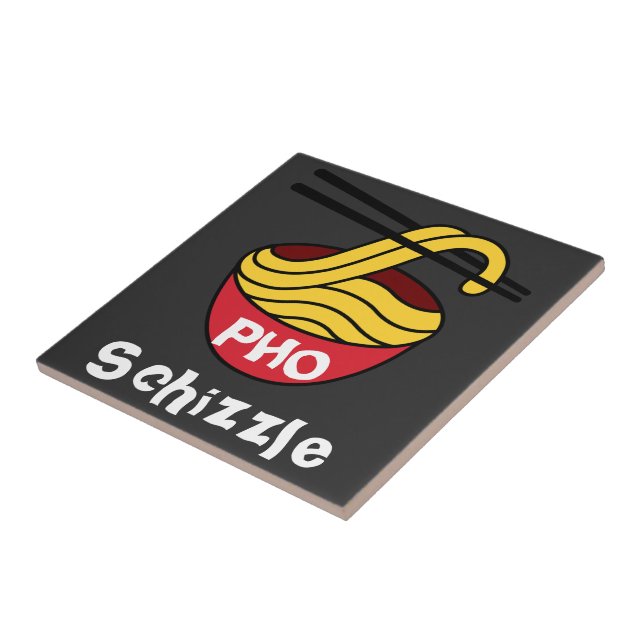 PHO Schizzle Ceramic Tile (Side)