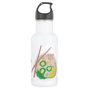 Pho Sho Vietnamese Chicken Pho Noodle Soup Foodie 532 Ml Water Bottle