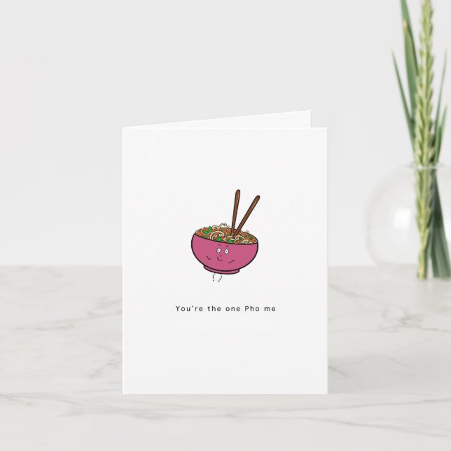 Pho themed card (Front)