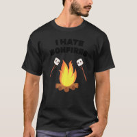 Phobia I Hate Bonfires Camping Smores Marshmallows
