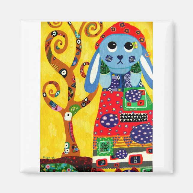 Phoebe In Klimt Magnet (Front)