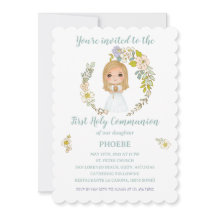 PHOEBE Invitation First Communion
