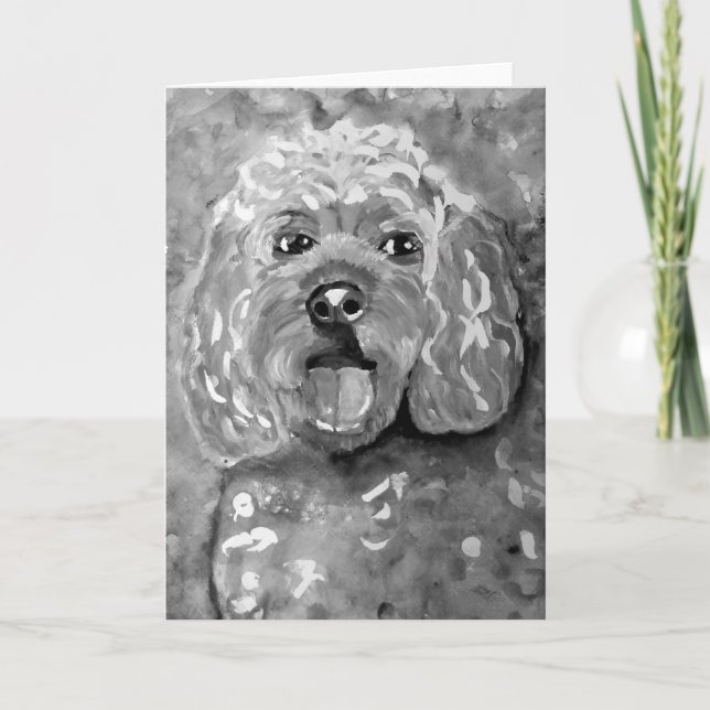 PhoebethePrincess, Cavapoo, carte de voeux (Devant)