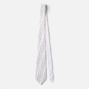 Phoenician Alphabet (Linguistics Cryptography) Tie
