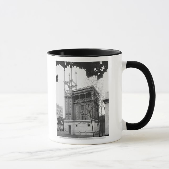 Phoenician House, Universal Exhibition, Paris Mug (Right)