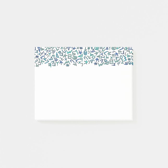Phoenician Post-it Notes (Front)