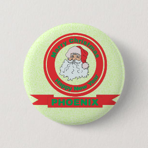 Phoenix 2 Inch Round Button