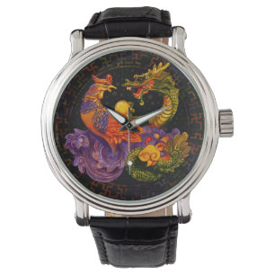 Phoenix and Dragon - in colour Watch