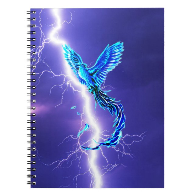 phoenix and lightning notebook (Front)