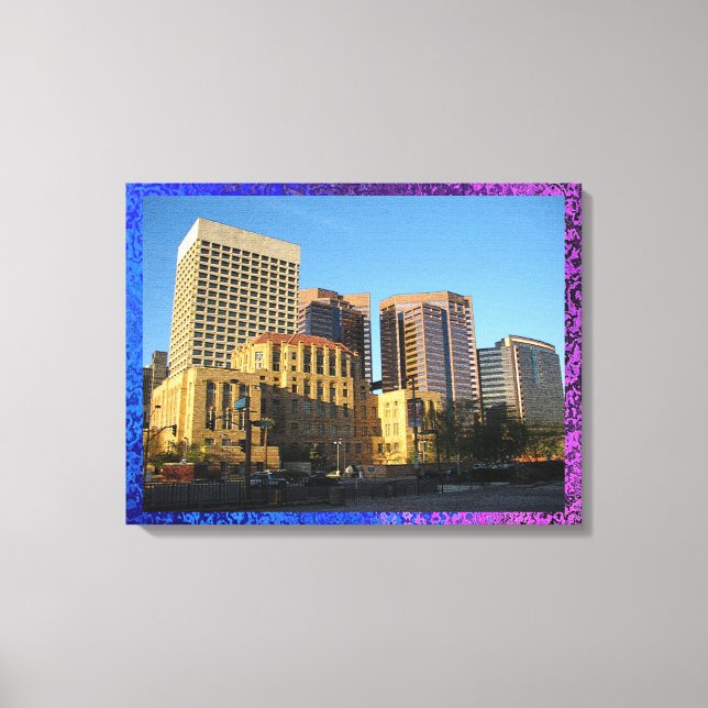 Phoenix, Arizona Downtown Canvas Print (Front)