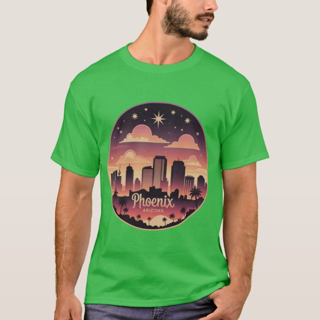 Phoenix Arizona Oversized T-Shirt (Front)