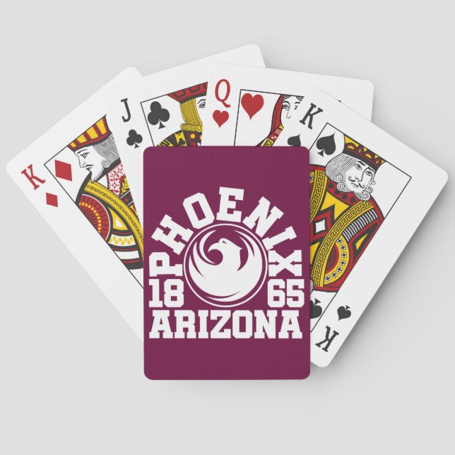 Phoenix,Arizona Playing Cards (Back)