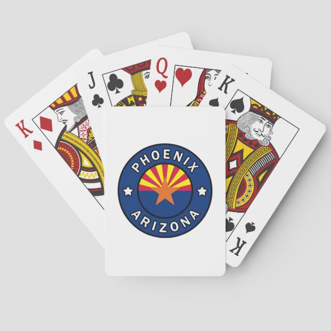 Phoenix Arizona Playing Cards (Back)