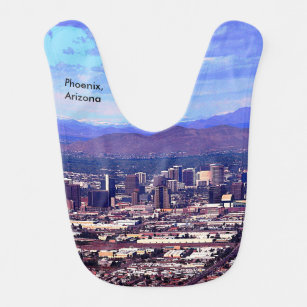 Phoenix Arizona Skyline in Daytime Bib