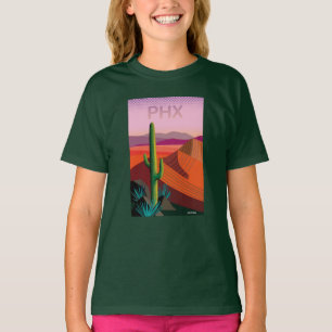 Phoenix Arizona Travel Poster T-Shirt
