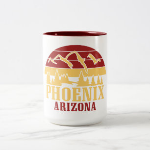 Phoenix Arizona Two-Tone Coffee Mug