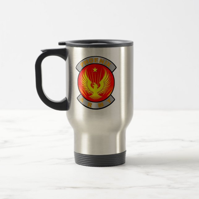 Phoenix Army Travel Mug (Gauche)