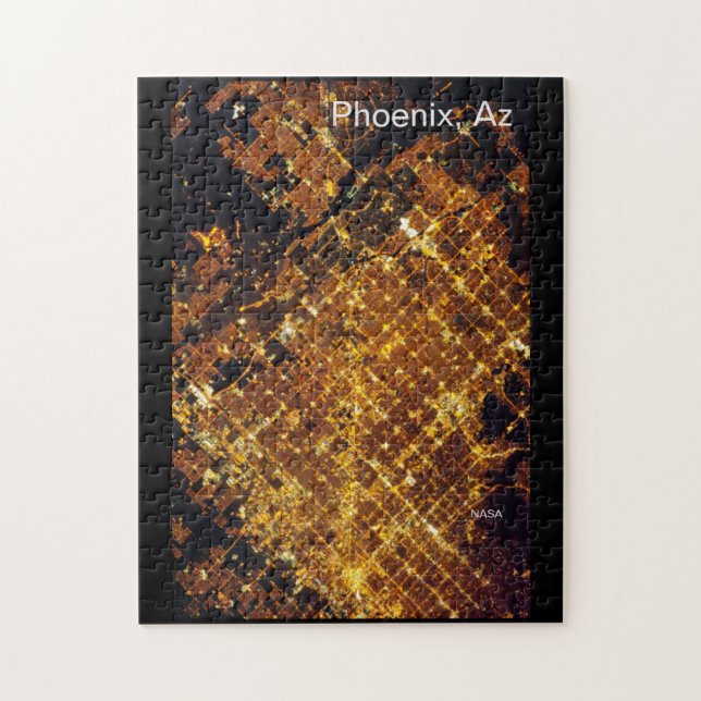 Phoenix, Az NASA ISS Modern Space Station Photo Jigsaw Puzzle (Vertical)