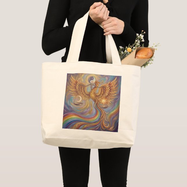 Phoenix Balance Spiritual Tote Bag (Front (Product))