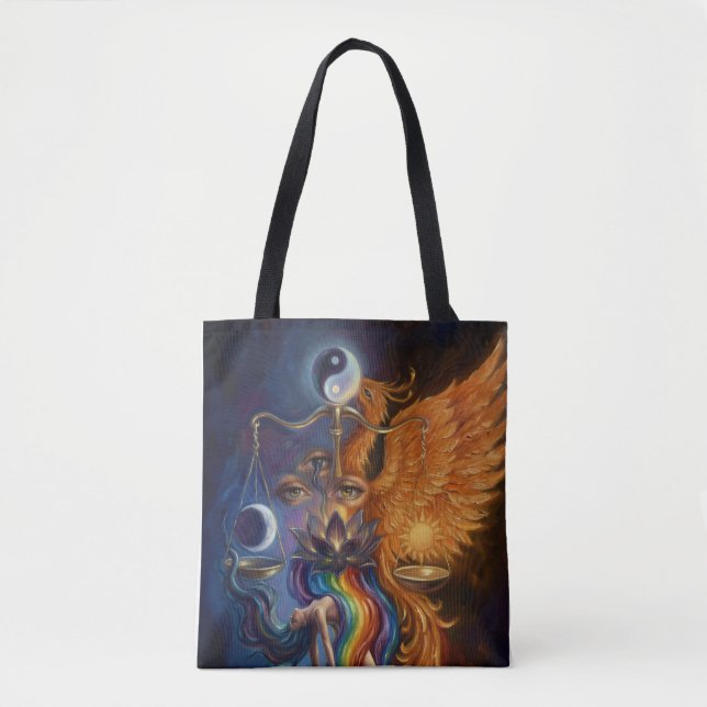 Phoenix Balance Spiritual Tote Bag (Devant)