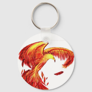 Phoenix Being Reborn Keychain. Keychain