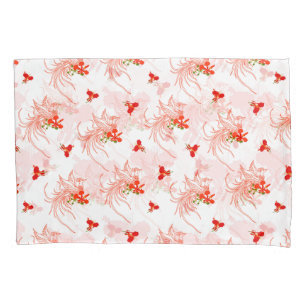 Phoenix Bird And Phoenix Flower Seamless Pattern Pillowcase
