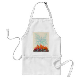 PHOENIX BIRD by SHARON SHARPE Standard Apron