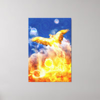Phoenix Bird RISE ABOVE YOUR TROUBLES