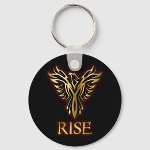 Phoenix Bird Rise Basic Keychain