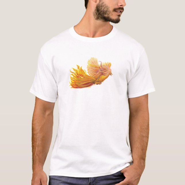 Phoenix Bird Rising  T-Shirt (Front)