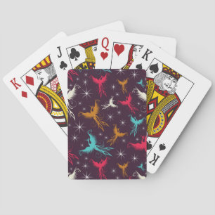 Phoenix Birds Figure Pattern Playing Cards