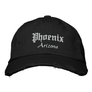 phoenix bold embroidered hat
