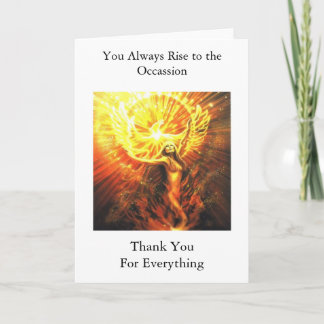 Phoenix Carte de remerciements