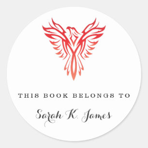 Phoenix Classic Round Sticker