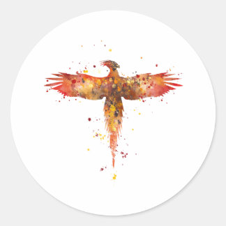 Phoenix Classic Round Sticker