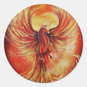 Phoenix Classic Round Sticker
